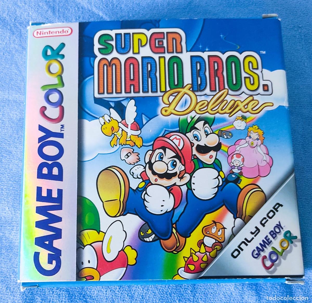 Jeux Vid&eacute;o et Consoles: CAJA VACIA DEL JUEGO SUPER MARIO BROS. DELUXE GAME BOY COLOR NINTENDO