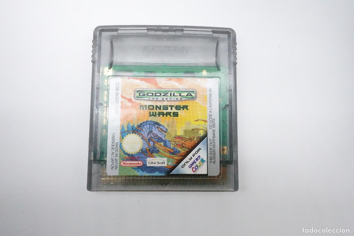 GODZILLA THE SERIES MONSTER WARS NINTENDO GAME BOY COLOR GBC UBISOFT CARTUCHO EUR