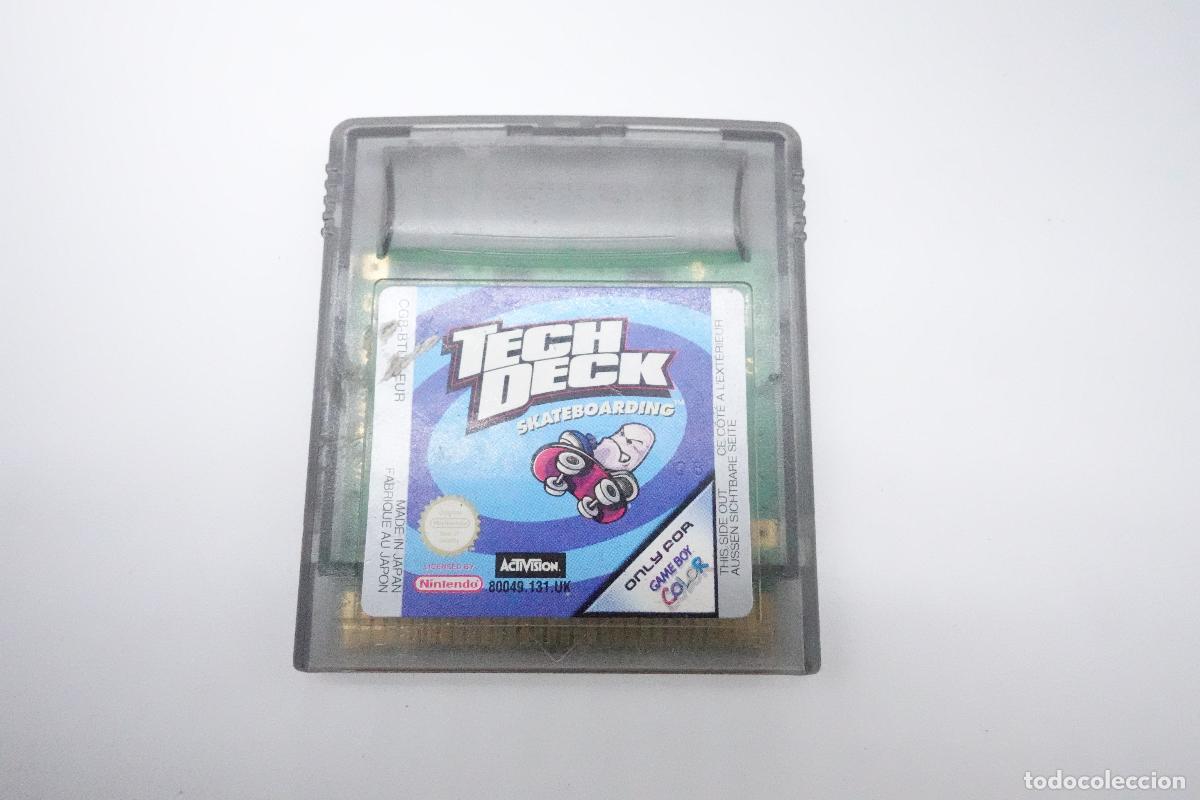 TECH DECK SKATEBOARDING NINTENDO GAME BOY COLOR GBC ACTIVISION CARTUCHO EUR