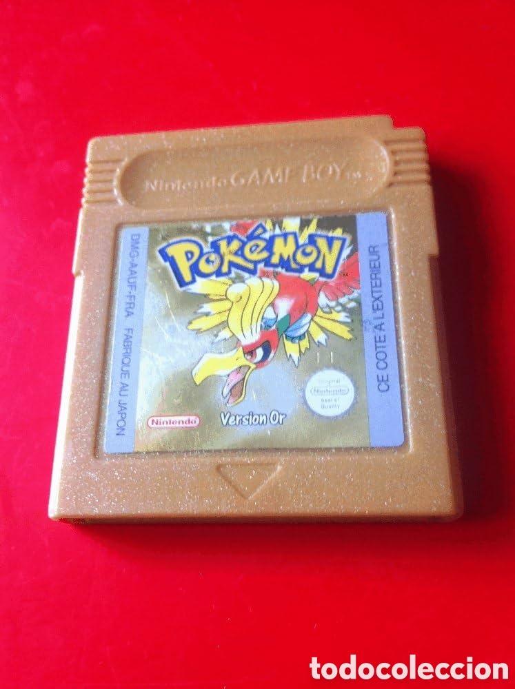 Videojuegos y consolas: Pok&eacute;mon Edici&oacute;n Oro para Game Boy Color (En Espa&ntilde;ol)