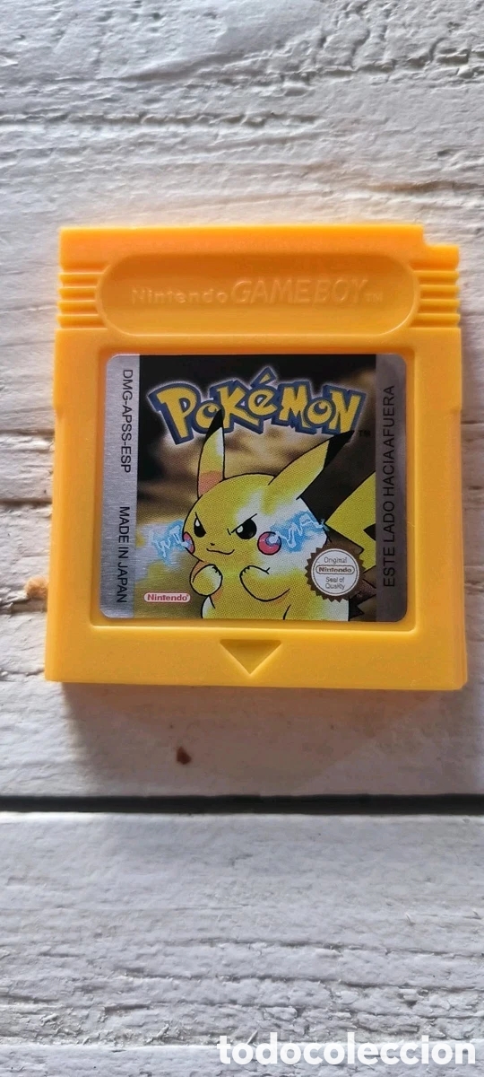 Videojuegos y consolas: Pok&eacute;mon Edici&oacute;n Amarilla (Pikachu) para Game Boy (En Espa&ntilde;ol)