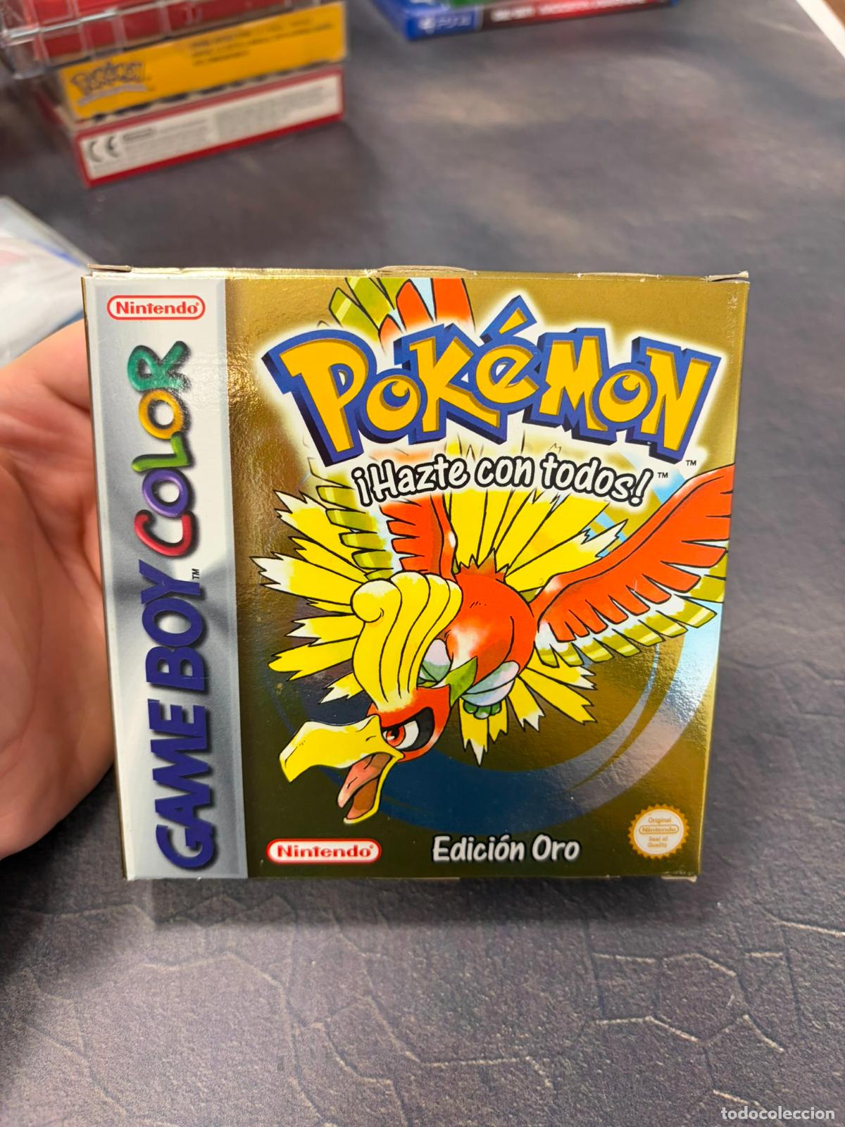 Videojuegos y consolas: Pokemon Edicion Oro - Nintendo Game boy color GBC - PAL ESP