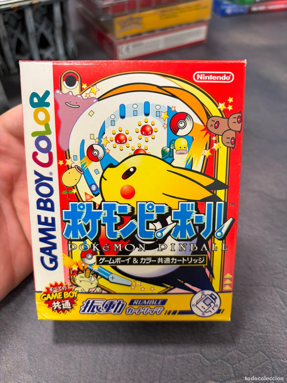 Videojuegos y consolas: Pokemon Edicion PInball- Nintendo Game boy color GBC - NTSC JAP