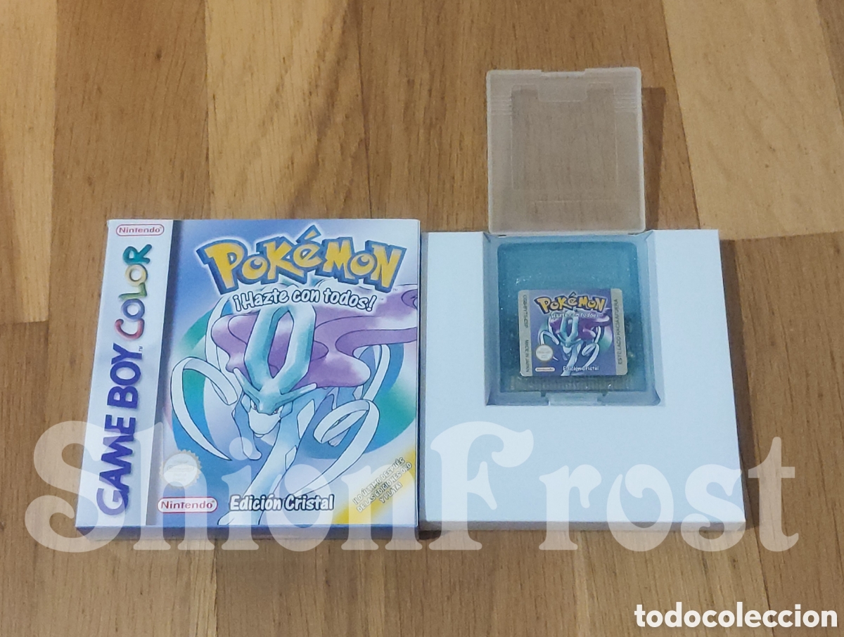 Videojuegos y consolas: Pok&eacute;mon Edici&oacute;n Cristal - Juego / Videojuego Repro + Caja Repro