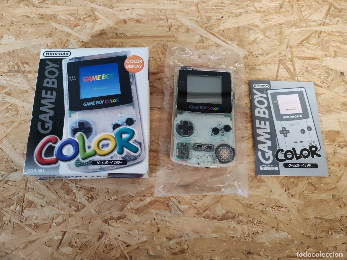 Videojuegos y consolas: Consola Game Boy Color Transparente (Clear) Jap&oacute;n