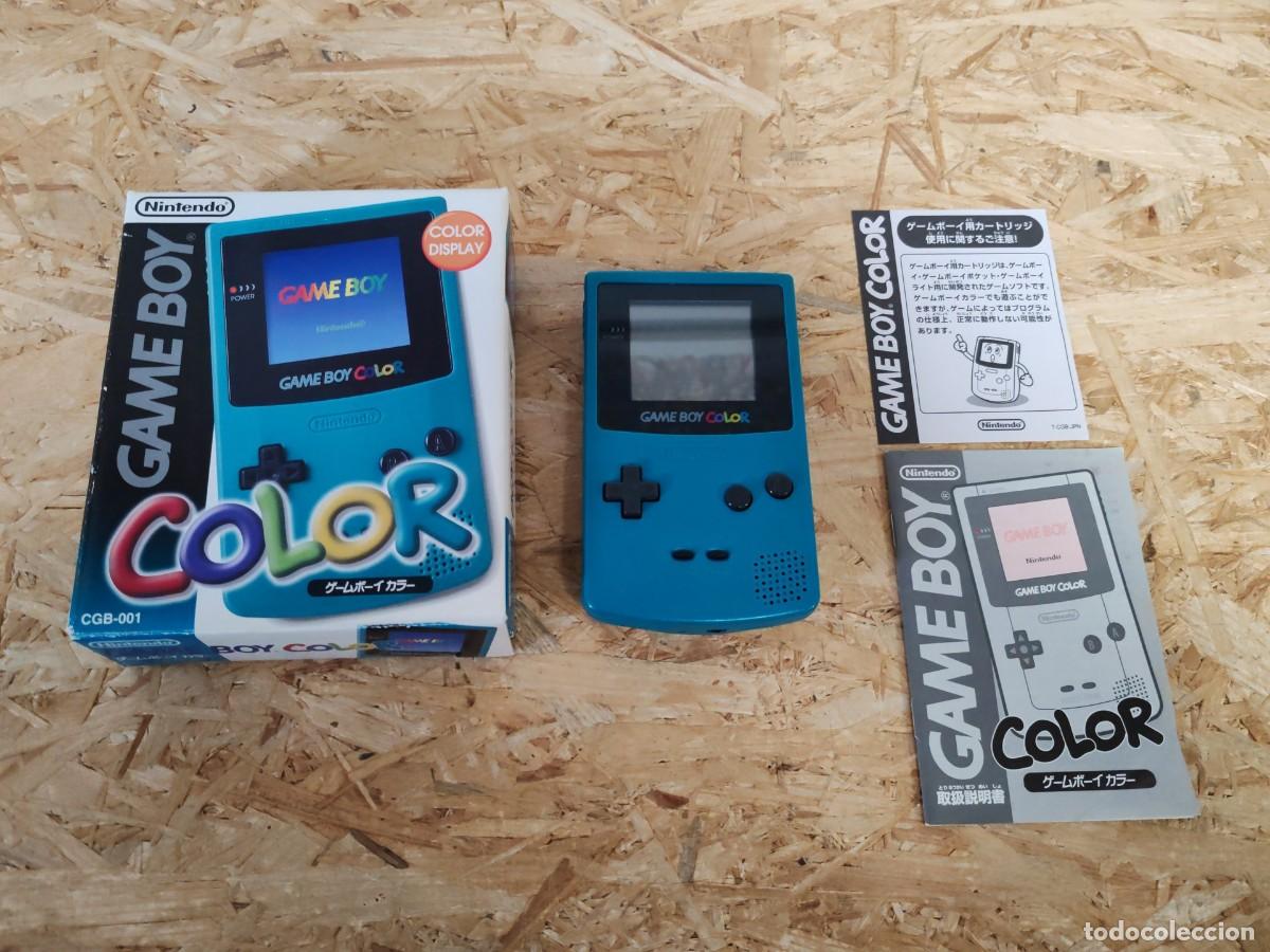 Videojuegos y consolas: Consola Game Boy Color Azul Turquesa (Teal) Jap&oacute;n