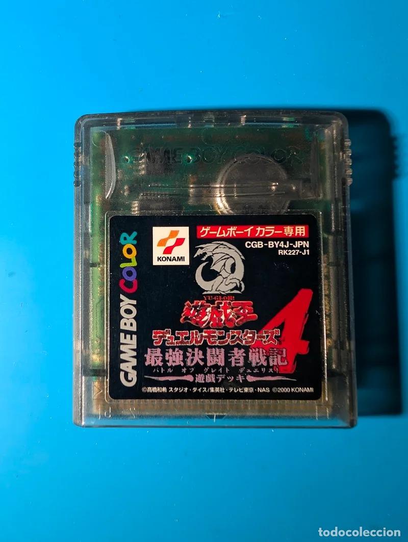 Videojuegos y consolas: Yu-Gi-Oh Duel Monsters 4 GBC japon&eacute;s pila agotada