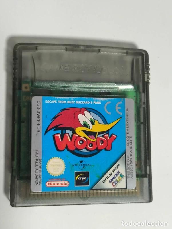 Juego Woody woodpecker Nintendo Game boy color pal
