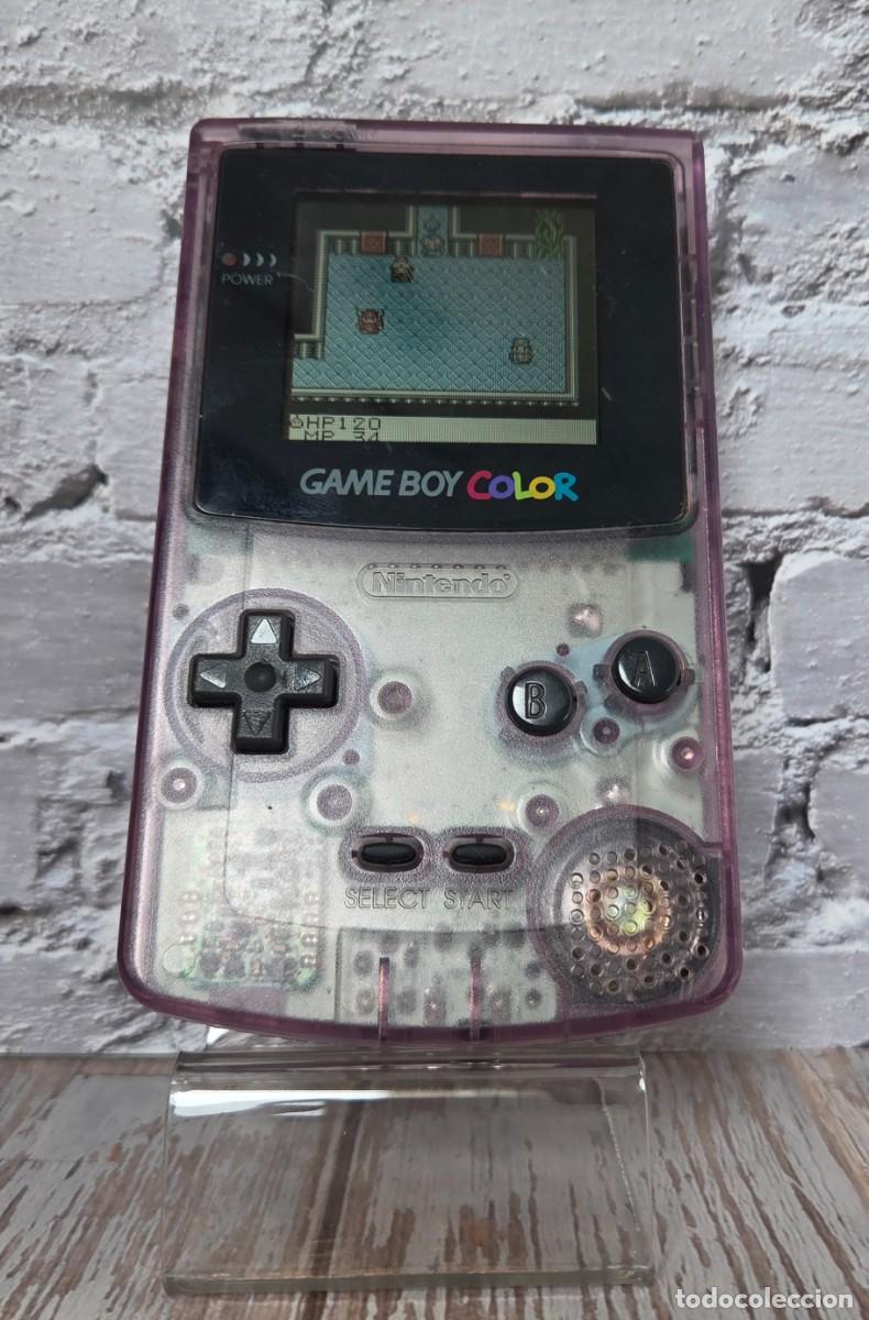 Videojuegos y consolas: Nintendo Game Boy Color Atomic Purple Original