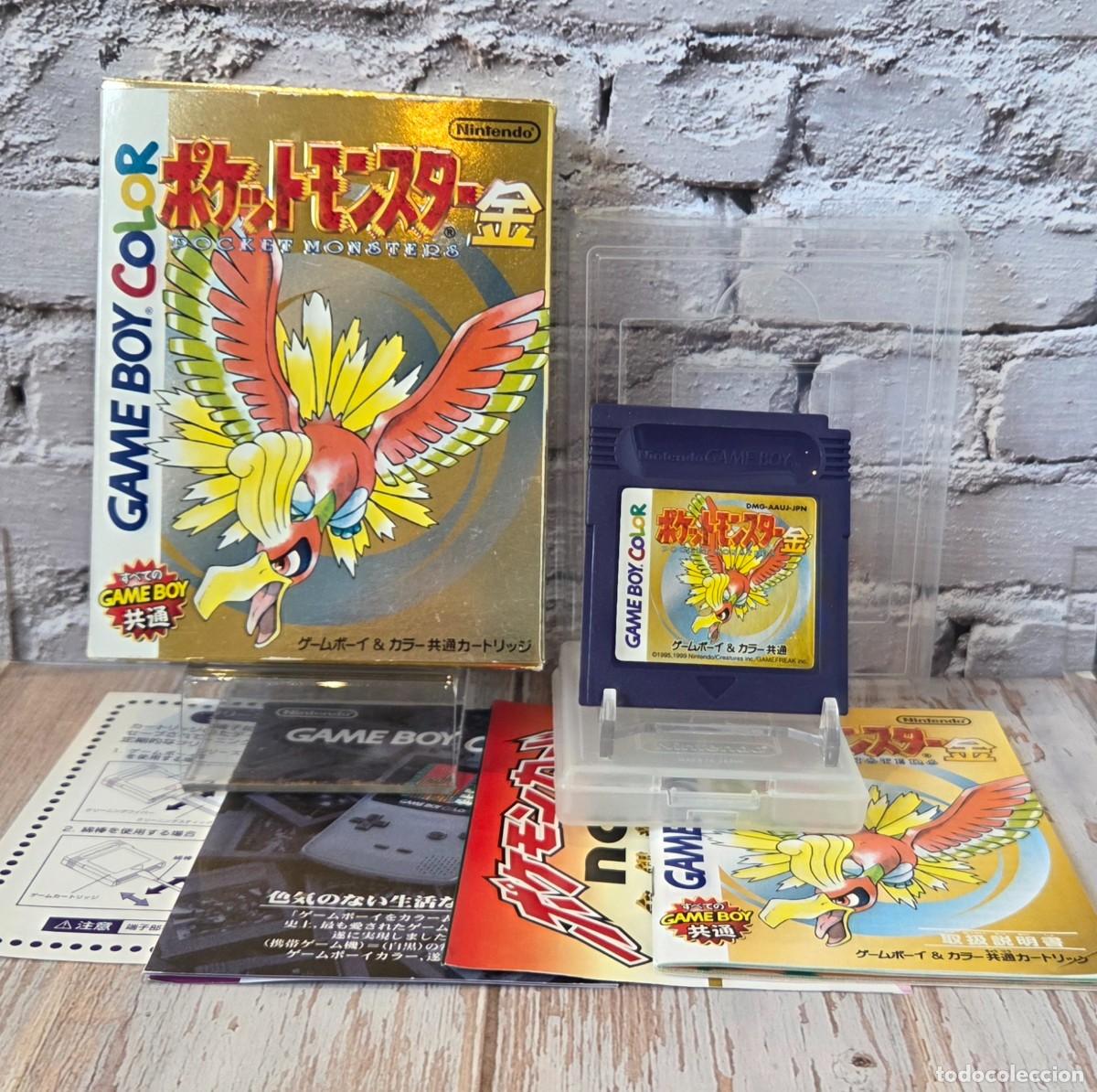 Videojuegos y consolas: Pok&eacute;mon Oro Game Boy Color Ed. Jap. CIB Completo