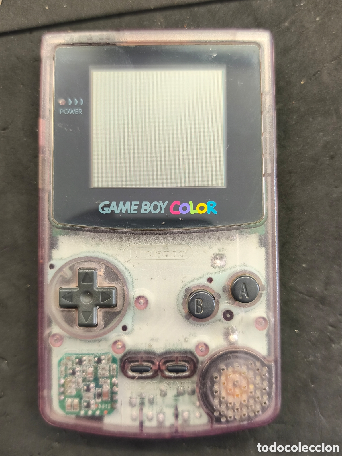 Videojuegos y consolas: Nintendo Game boy color trasparente
