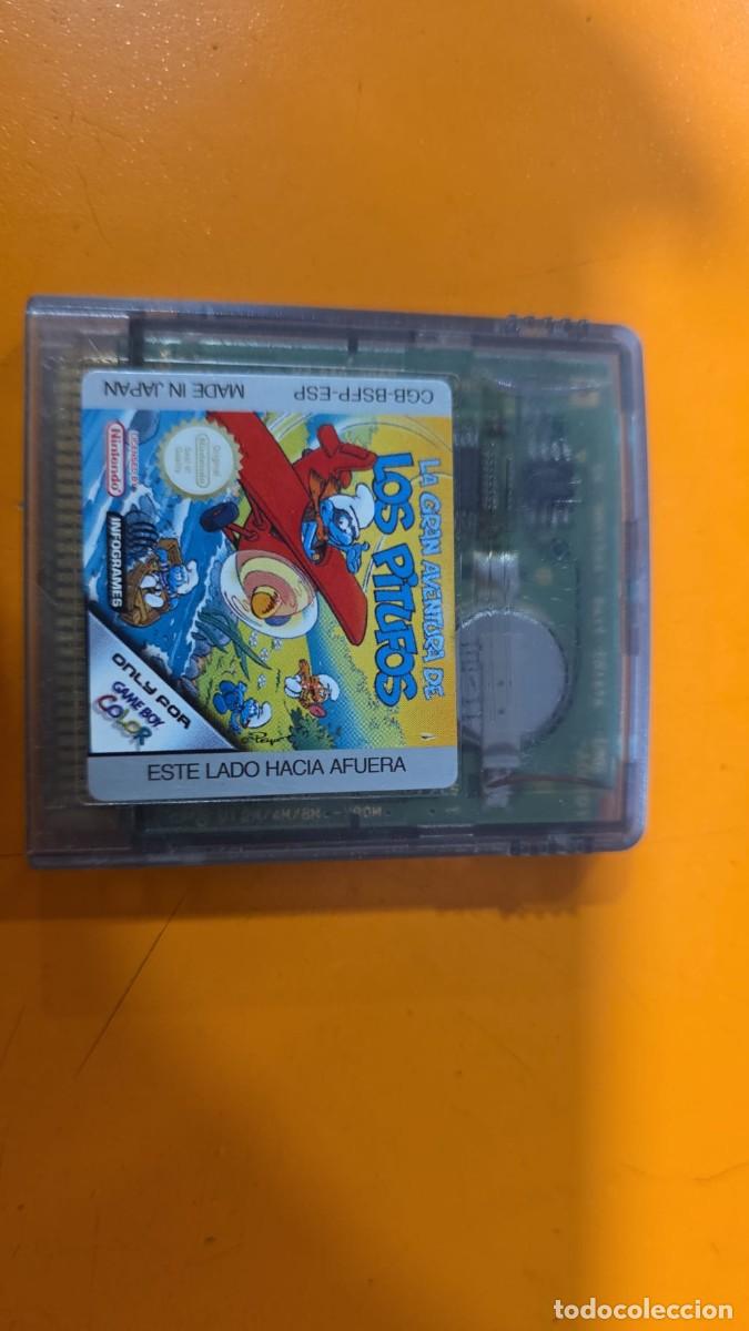 Videojuegos y consolas: La Gran Aventura de los Pitufos [GAME BOY COLOR]