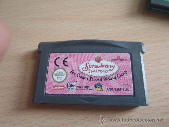 Videojuegos y consolas: JUEGO GAME BOY STRAWBERRY,GAMEBOY. - Foto 1