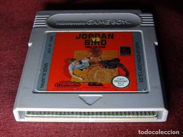 Videojuegos y consolas: Juego game boy JORDAN Vs. BIRD - Foto 2