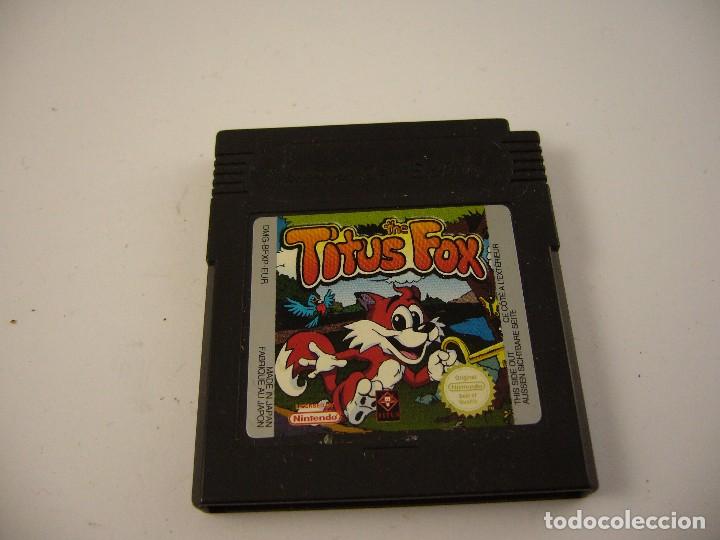 Videojuegos y consolas: Juego Para GameBoy Titus Fox - Foto 1