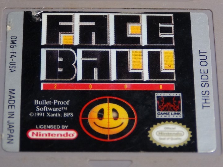 Videojuegos y consolas: Juego gameboy FACE BALL - Foto 1