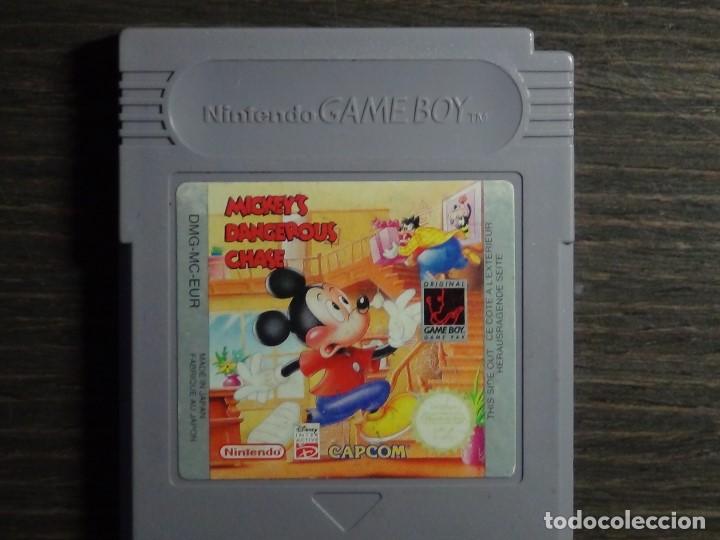 Videojuegos y consolas: Juego Nintendo Game Boy - Mickey&acute;s Dangerus Chase - Foto 1