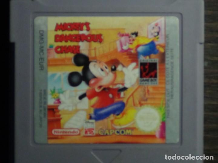 Videojuegos y consolas: Juego Nintendo Game Boy - Mickey&acute;s Dangerus Chase - Foto 2