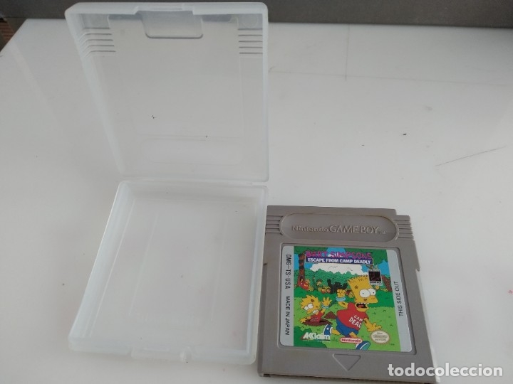 Videojuegos y consolas: JUEGO PARA NINTENDO GAME BOY SIMPSOM - Foto 1