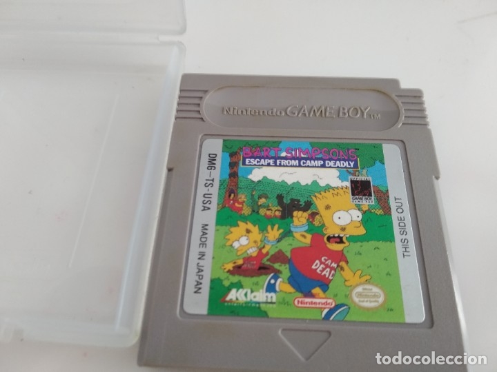 Videojuegos y consolas: JUEGO PARA NINTENDO GAME BOY SIMPSOM - Foto 2