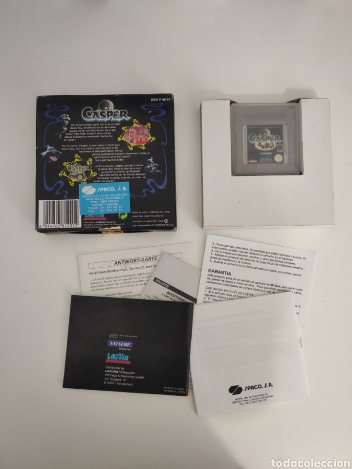 Videojuegos y consolas: Casper game boy gameboy - Foto 2