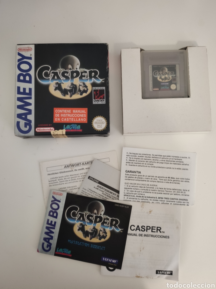 Videojuegos y consolas: Casper game boy gameboy - Foto 1