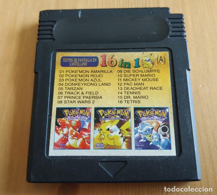 Pelágico término análogo Tregua juego game boy classic 16 en 1 , pokemon rojo a - Comprar Videojuegos y  Consolas Game Boy de segunda mano en todocoleccion - 209600512