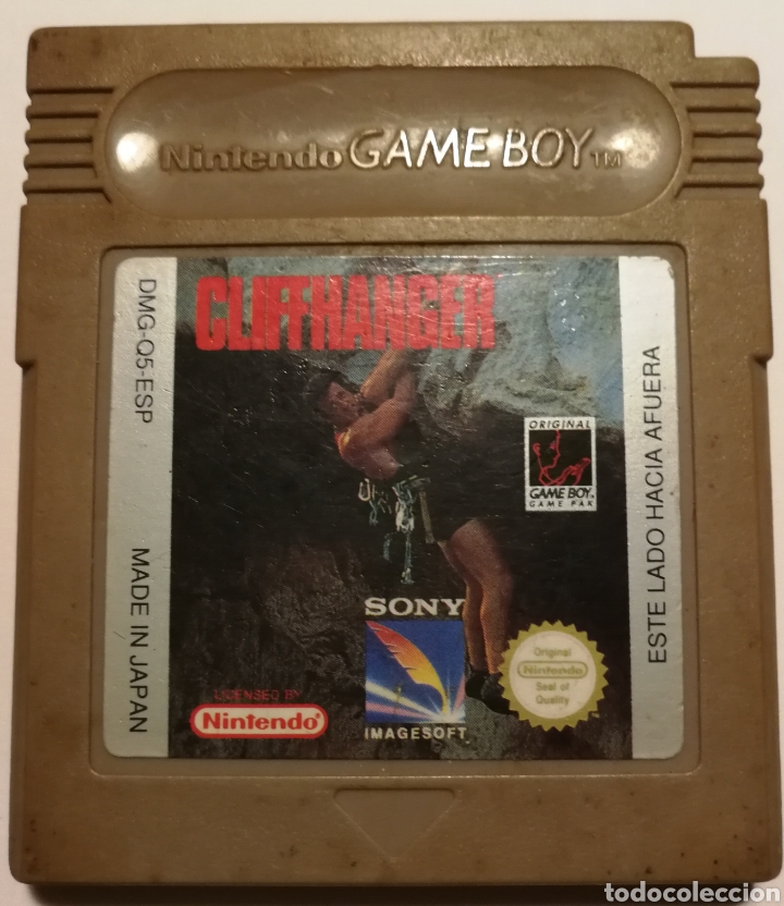 Videojuegos y consolas: juego game boy cliffhanger - Foto 1