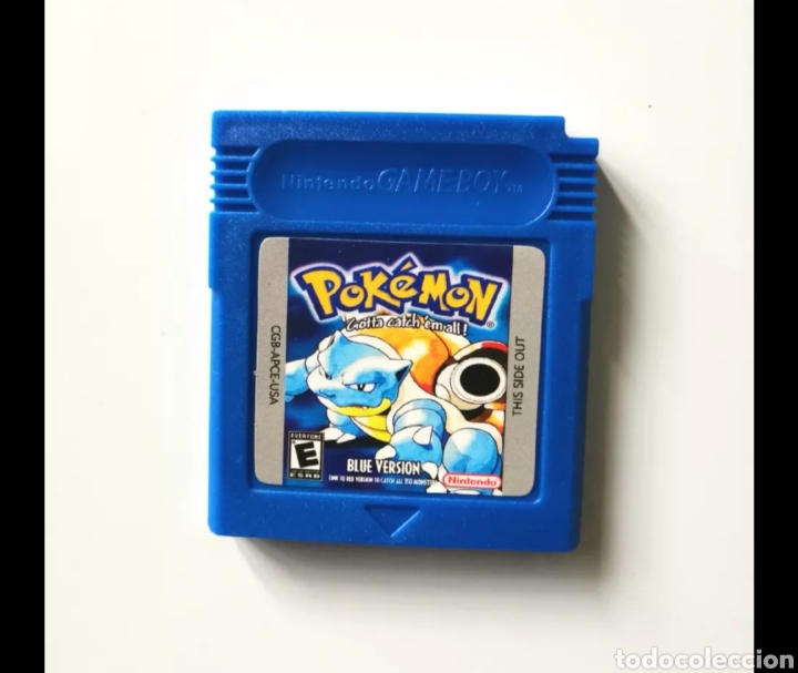 Videojuegos y consolas: juego Pok&eacute;mon versi&oacute;n azul Game Boy - Foto 1