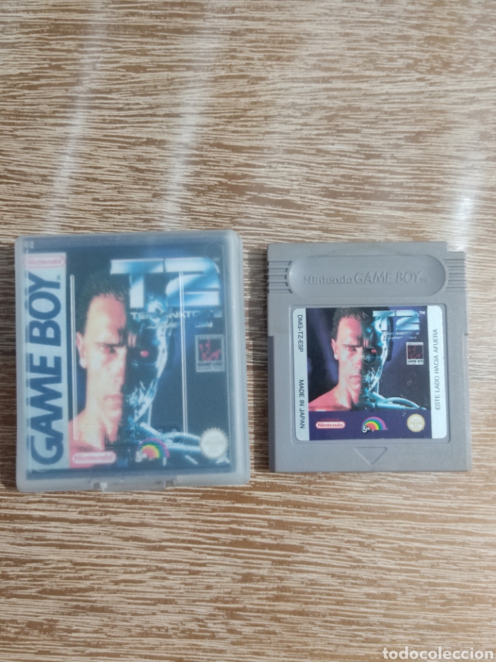 JUEGO GAME BOY TERMINATOR II + CAJA + CARATULA CUSTOM. PAL ESP - NINTENDO - T2 (Juguetes - Videojuegos y Consolas - Nintendo - GameBoy)