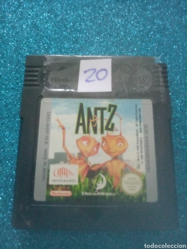 Videojuegos y consolas: Juego Nintendo Gameboy Antz - Foto 1
