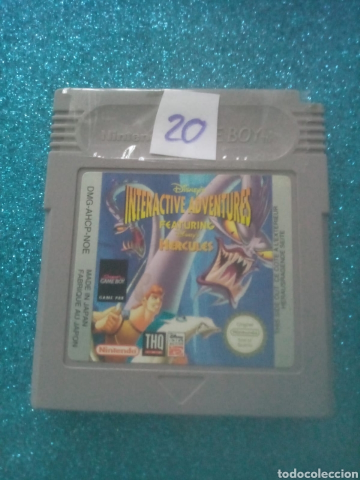 Videojuegos y consolas: Juego Nintendo Gameboy Hercules - Foto 1