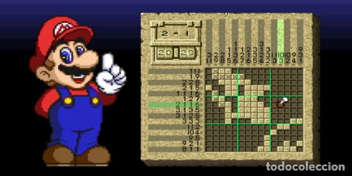 Videojuegos y consolas: JUEGO NINTENDO GAME BOY - MARIO PICROSS - Foto 2