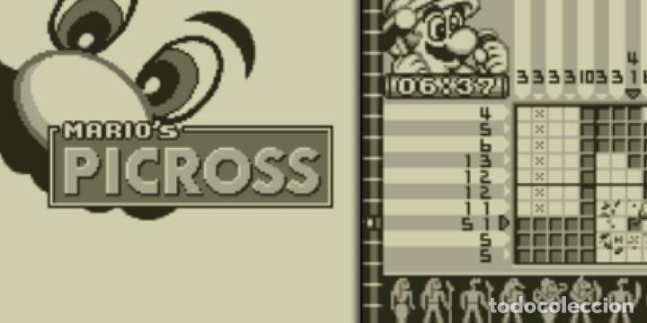 Videojuegos y consolas: JUEGO NINTENDO GAME BOY - MARIO PICROSS - Foto 5