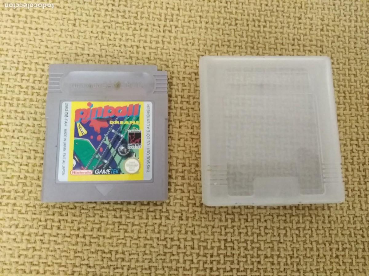 Videojuegos y consolas: Juego Game Boy Pinball Dreams. - Foto 1