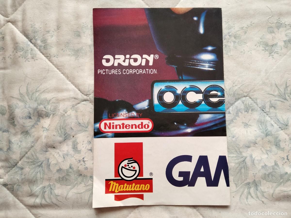 Videojuegos y consolas: Poster Robocop 2, Game Boy - Foto 2