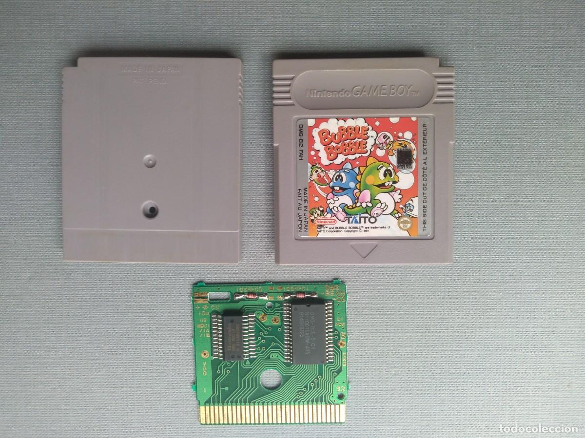 Jeu Game Boy Bubble Bobble Version Originale Japonaise - État Correct, Jeu Authentique