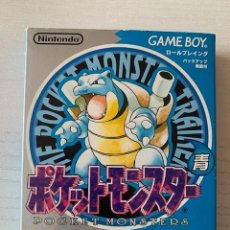 Videojuegos y Consolas: POKÉMON AZUL BLUE - POCKET MONSTERS AO JAPONÉS GAME BOY GAMEBOY ORIGINAL COMPLETO NINTENDO. Lote 402913174
