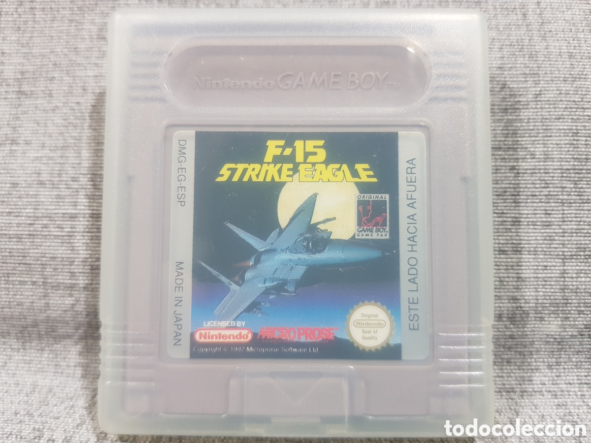 Videojuegos y consolas: F-15 STRIKE EAGLE JUEGO PARA NINTENDO GAME BOY - Foto 1