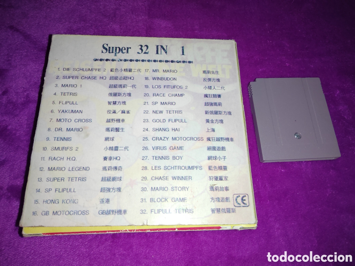 Videojuegos y consolas: GAMEBOY, VIDEOJUEGO 32 IN 1 - Foto 2