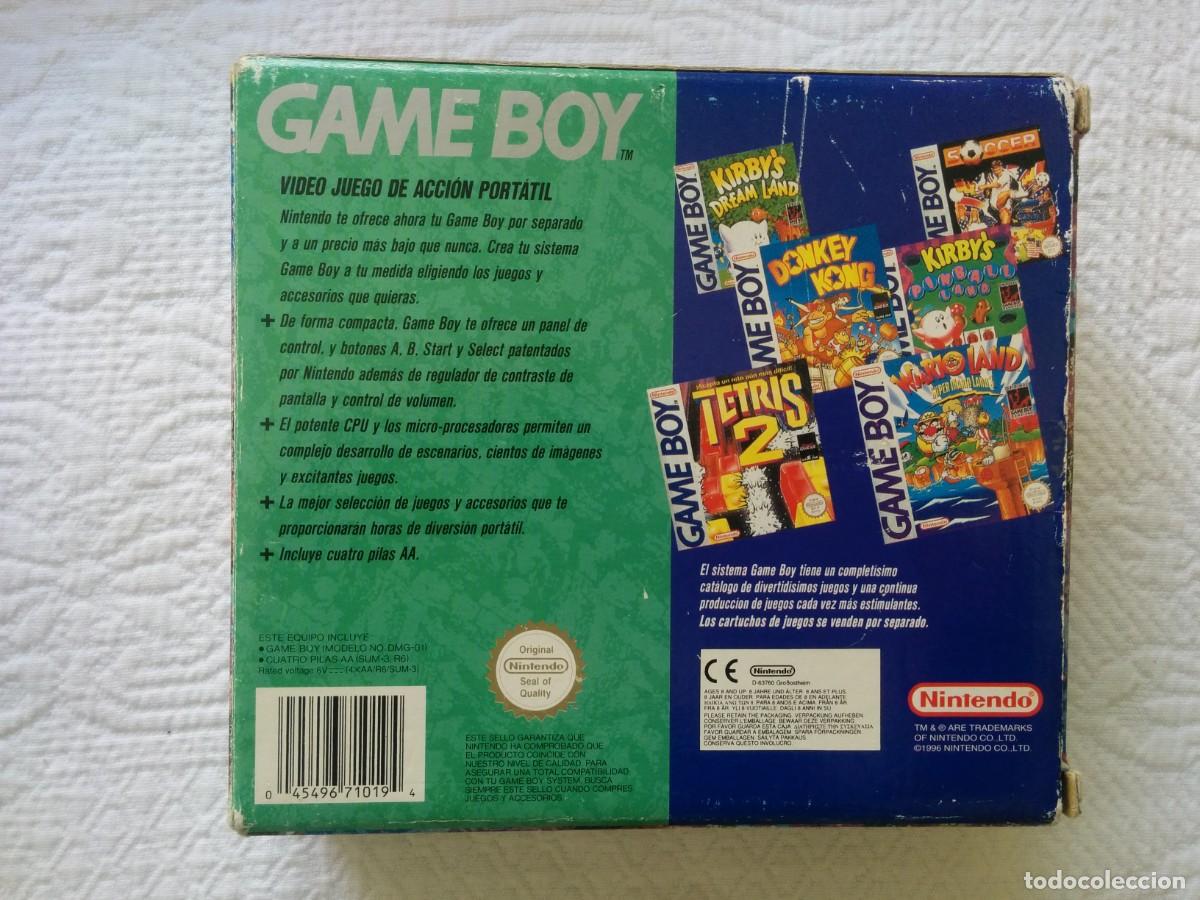 Videojuegos y consolas: CAJA Game boy verde green caja - Foto 13