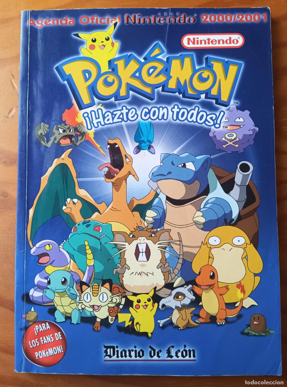 Video Games and Consoles: POKEMON, AGENDA OFICIAL PARA EL A&Ntilde;O 2000. PROMOCIONAL DIARIO DE LE&Oacute;N/ NINTENDO. CON PUBLICIDAD Y...