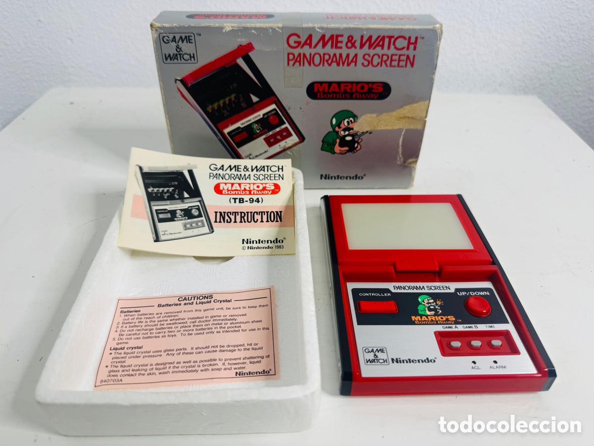 Videojuegos y consolas: Mario,s Bombs Away Nintendo Game & Watch - Foto 10