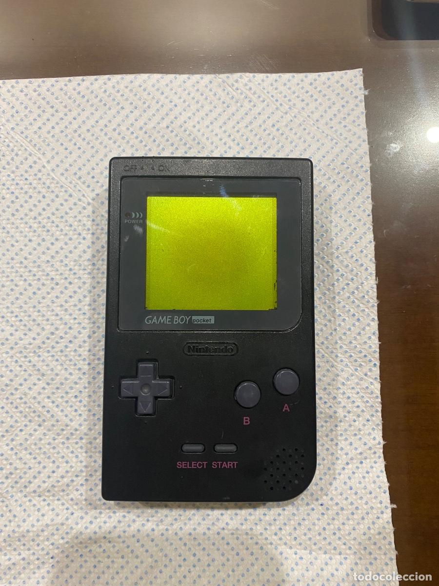 Videojuegos y consolas: Gameboy pocket negra nintendo - Foto 1