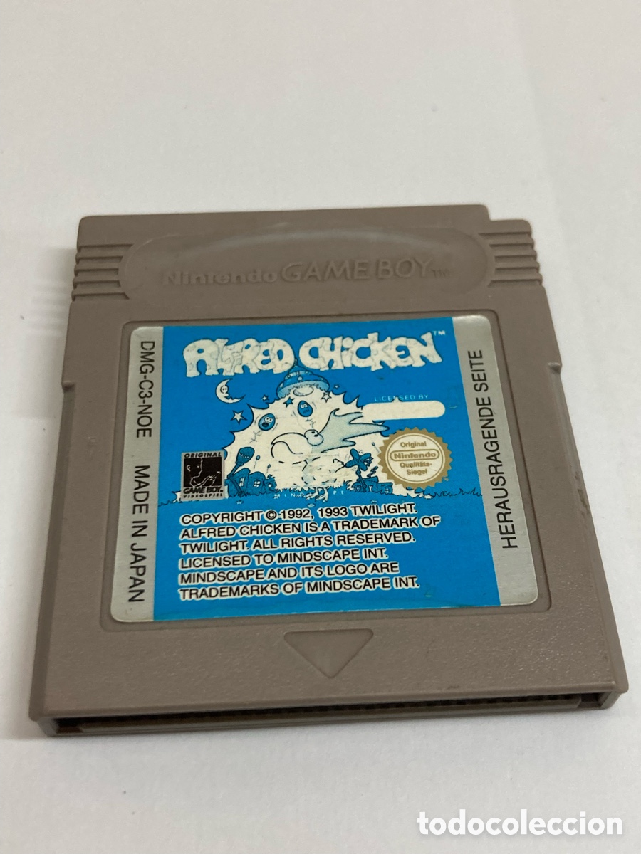 Videojuegos y consolas: Juego de GameBoy Alfred Chichen /GB4 - Foto 1