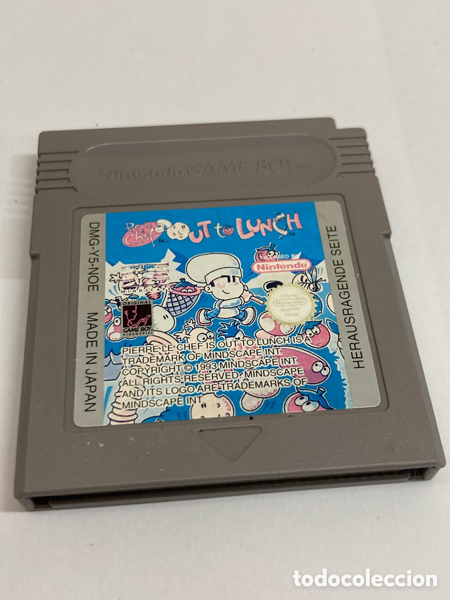 Videojuegos y consolas: Juego de GameBoy Chef /GB3 - Foto 1