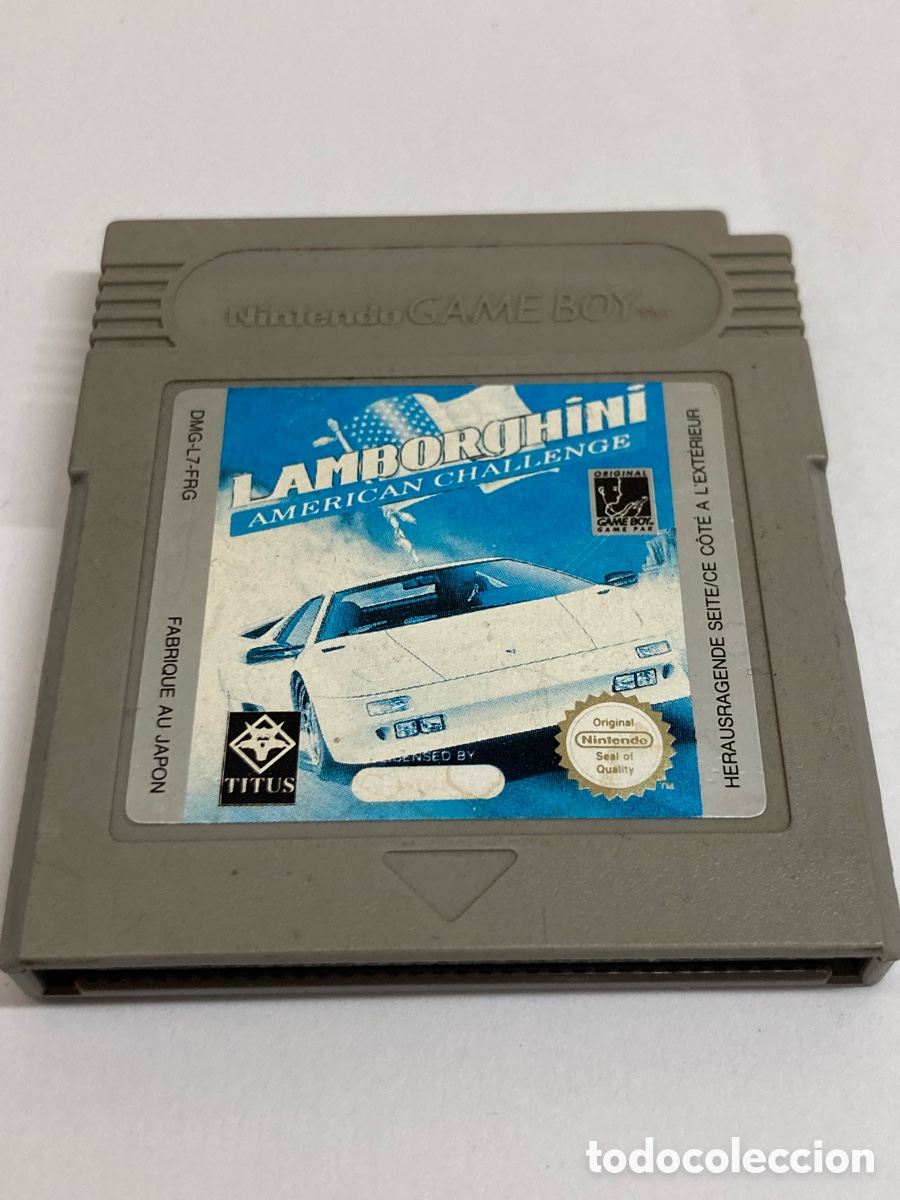 Videojuegos y consolas: Juego de GameBoy Lamborghini /GB3 - Foto 1