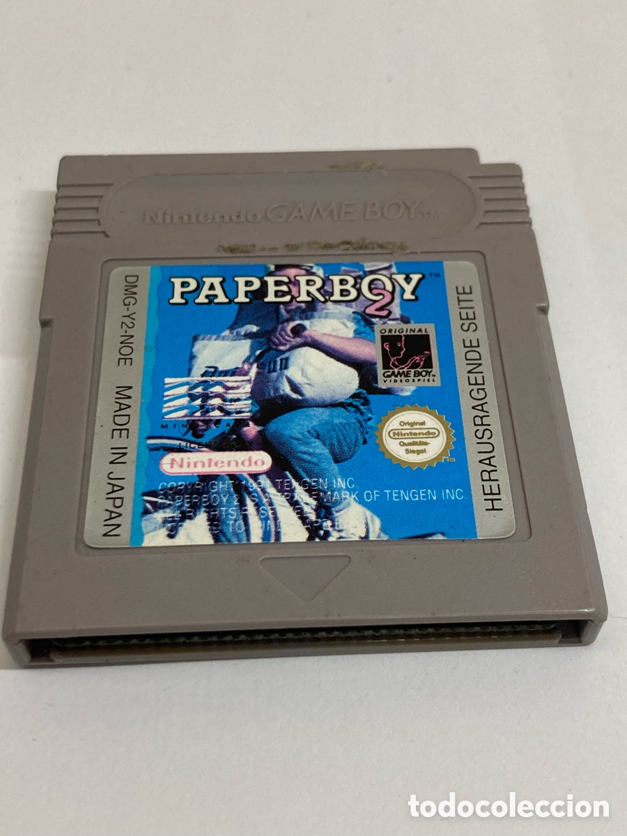 Videojuegos y consolas: Juego GameBoy Paperboy /GB2 - Foto 1