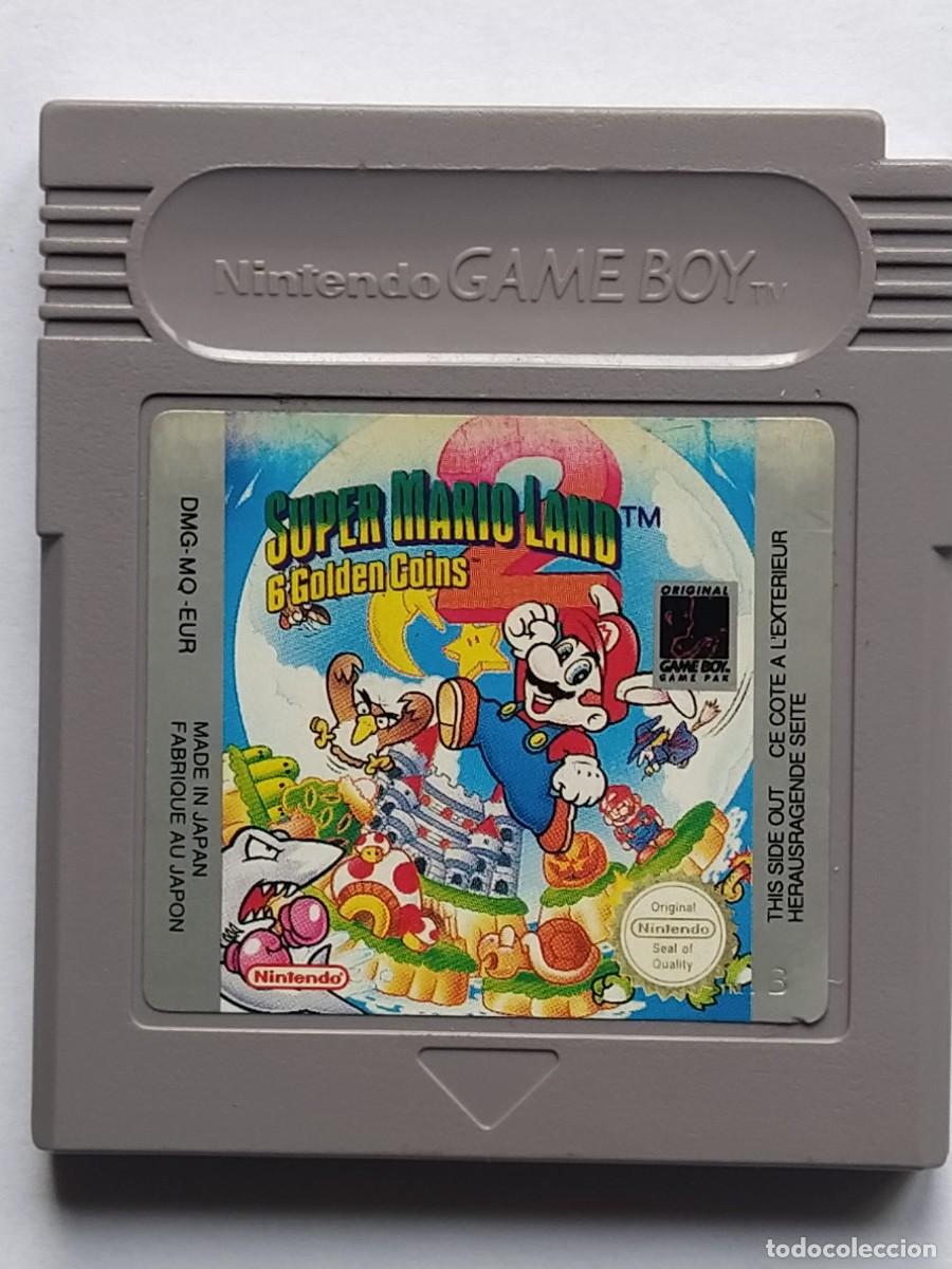 Videojuegos y consolas: SUPER MARIO LAND 2 GAMEBOY NINTENDO , ORIGINAL - Foto 2