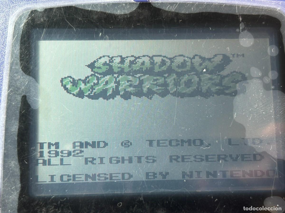 Videojuegos y consolas: SHADOW WARRIORS JUEGO NINTENDO GAME BOY - Foto 3